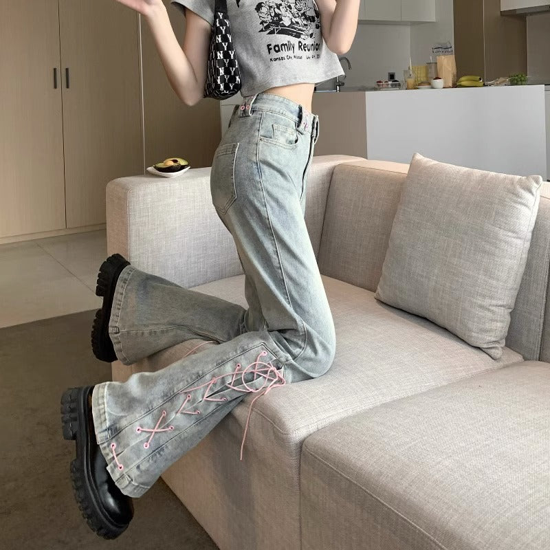 Retro-Hochbundjeans