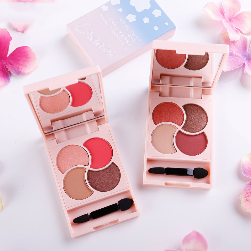 Lidschattenpalette mit vier Farben | LuxeStyle