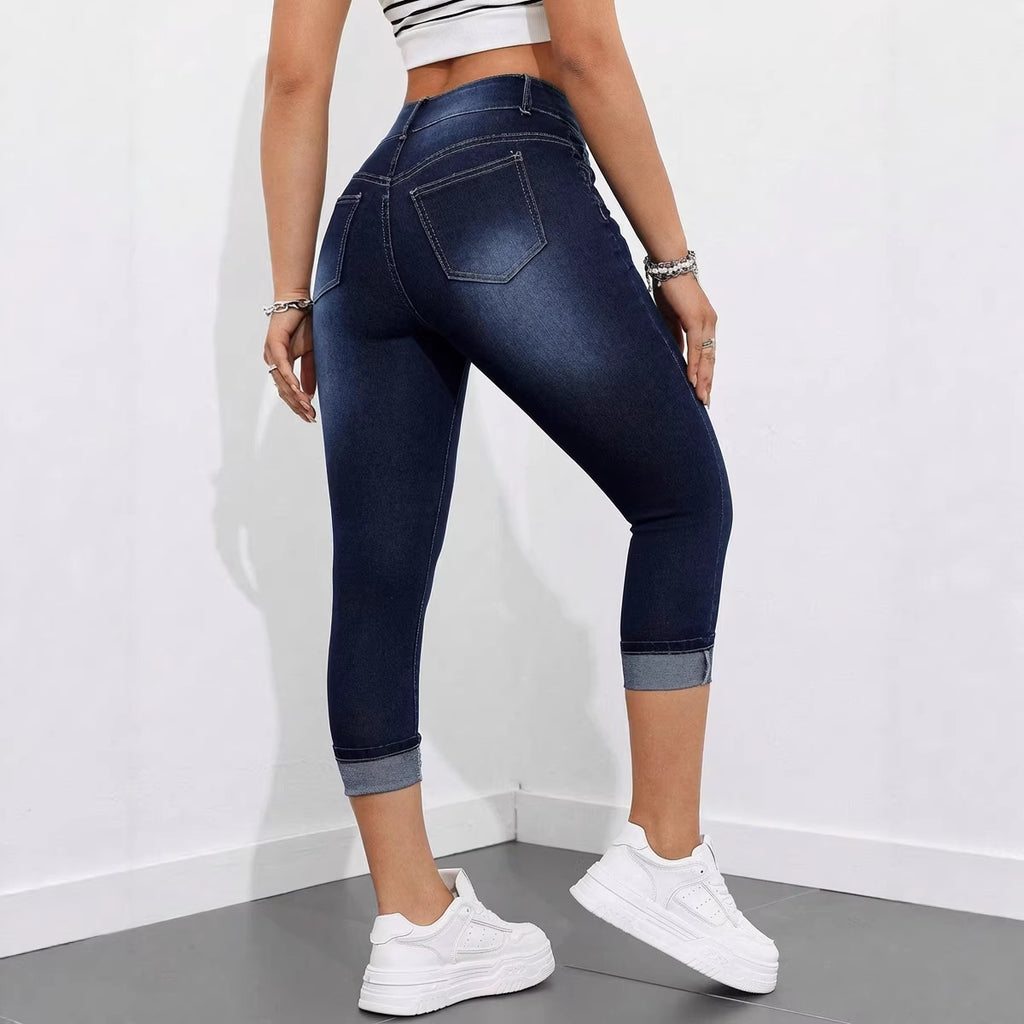 Hochaussteifende Jeans