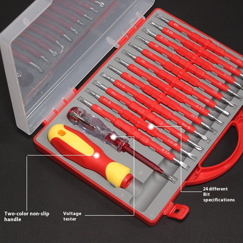 26-teiliges Elektriker-Schraubendreher-Set – Bild 4 | LuxeStyle