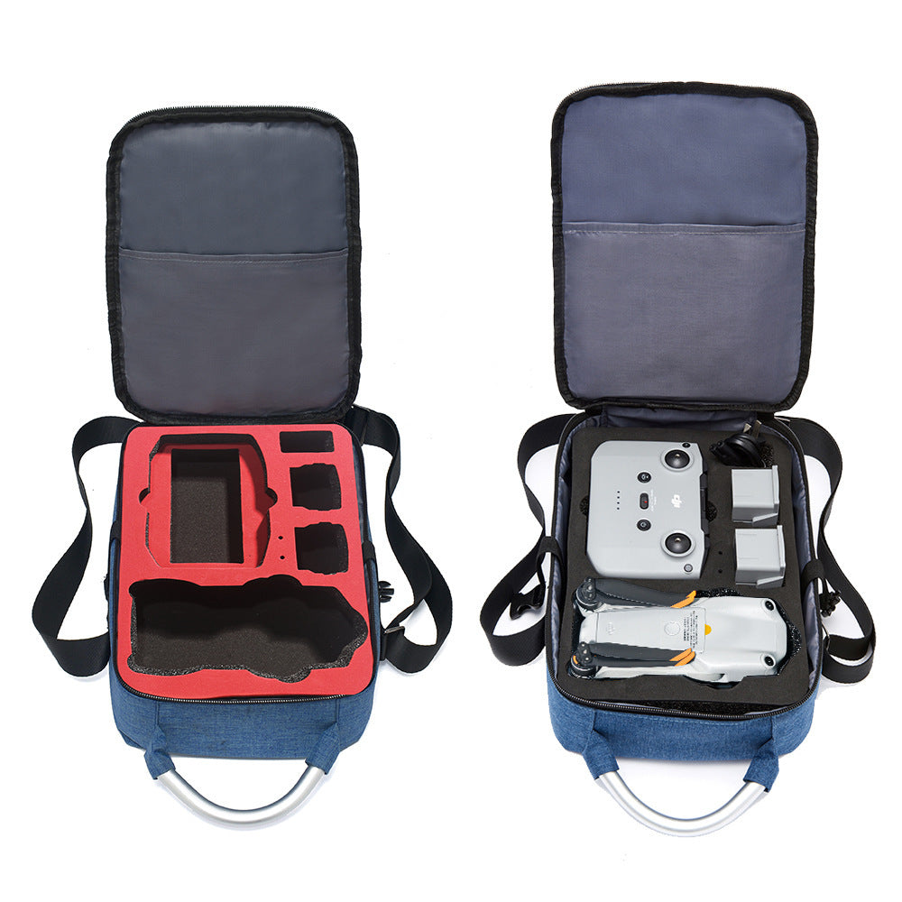 2S Drone Blue Schulter-Messenger Bag – Bild 6 | LuxeStyle