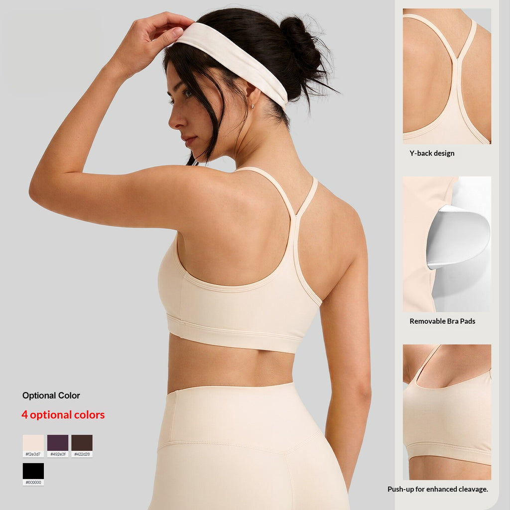 Yoga-Sport-BH mit dünnen Trägern