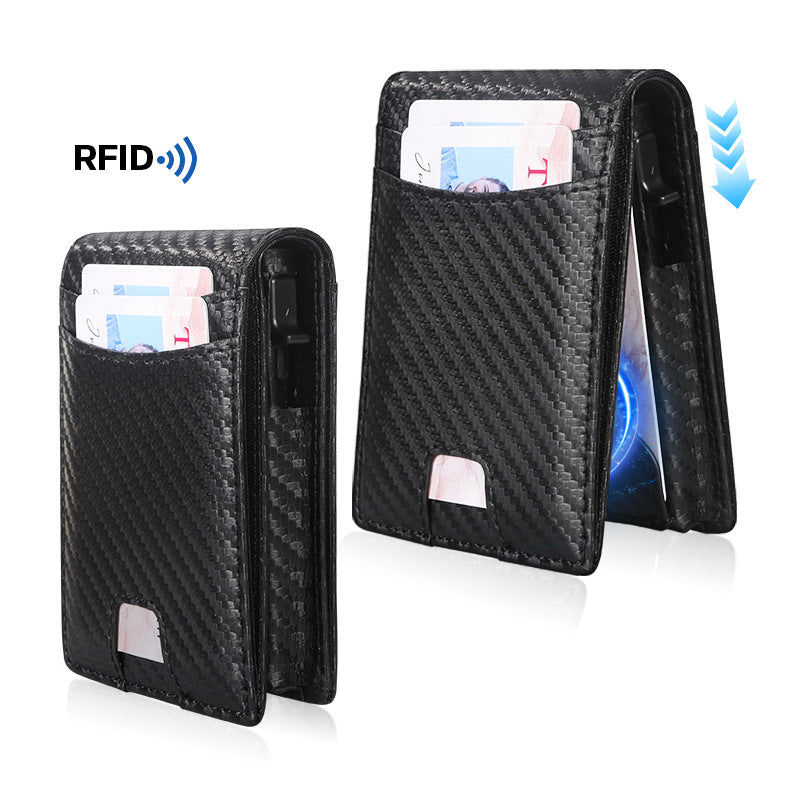 Multifunktionaler Metall-Kartenhalter mit RFID-Schutz