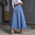 Denimrock blau
