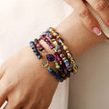 Amethyst Turmalin Kristall Armband – Bild 2 | LuxeStyle