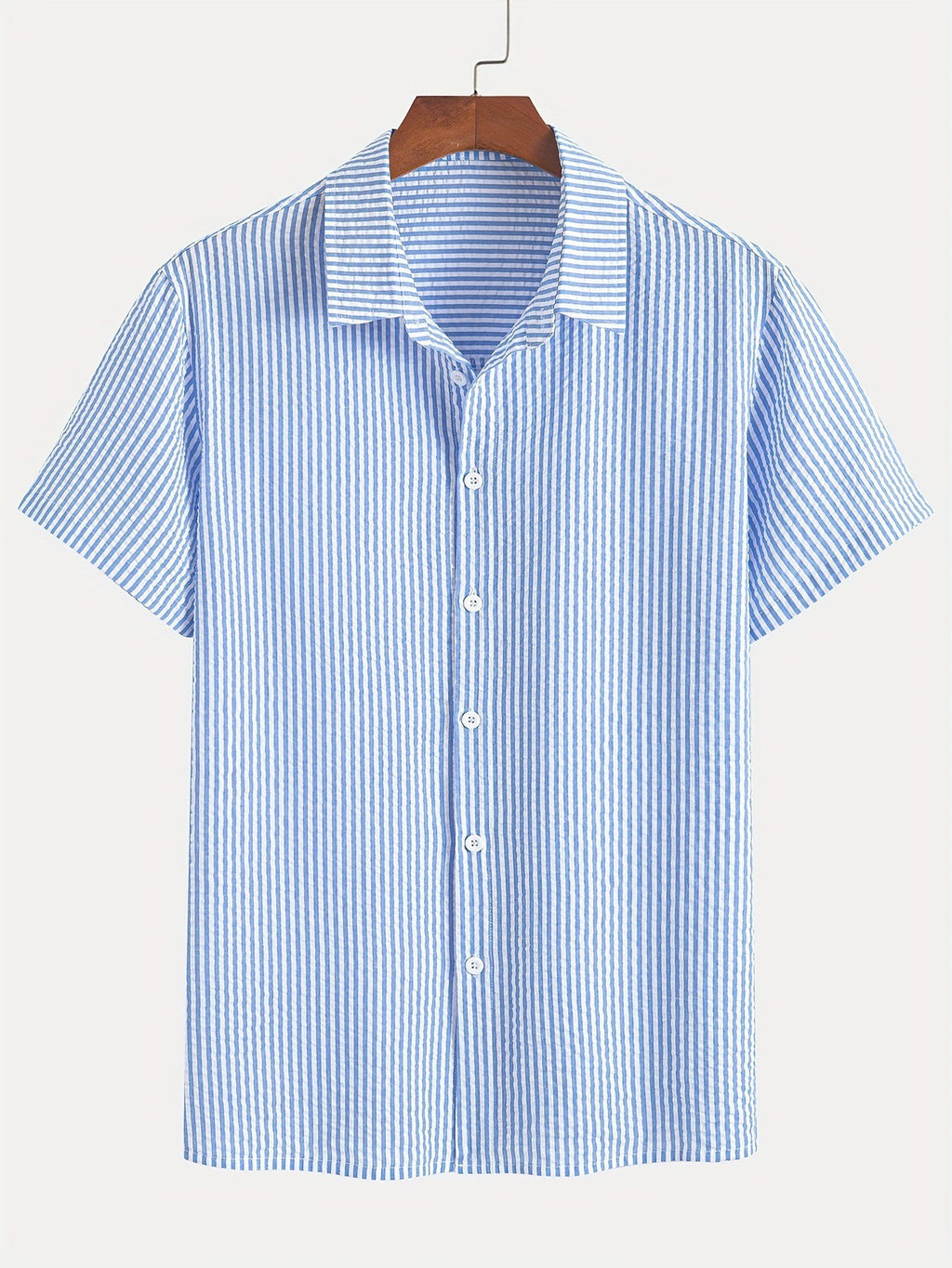 Retro Plaid Kurzarmhemd für Herren