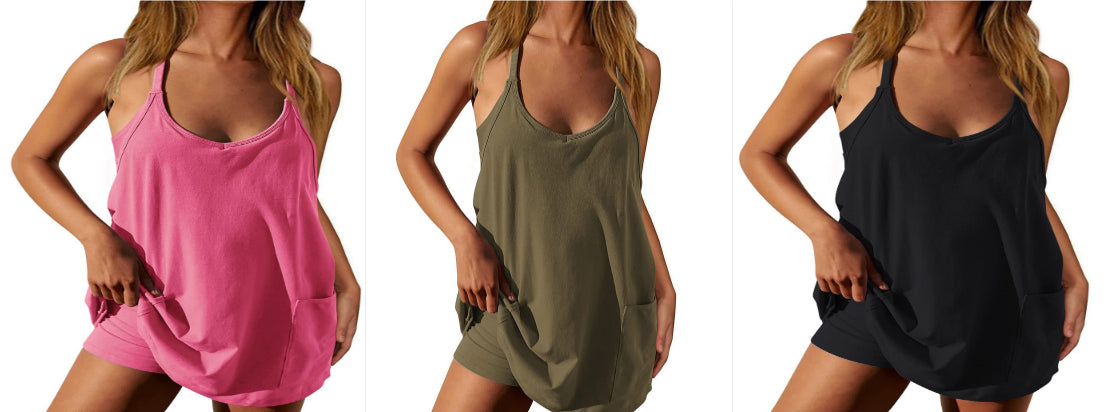 Damen-Set: Weste & Shorts mit Taschen – Bild 10 | LuxeStyle