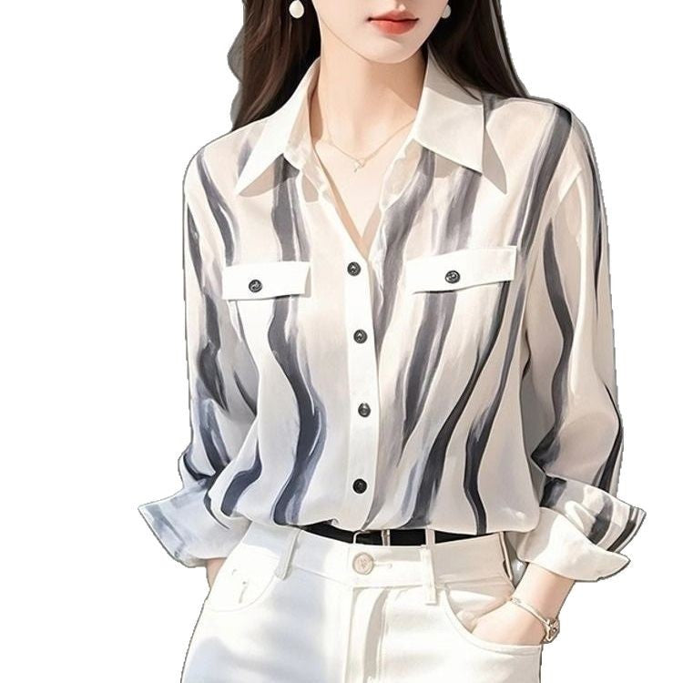 Französisches Langarmshirt gestreift – Bild 2 | LuxeStyle