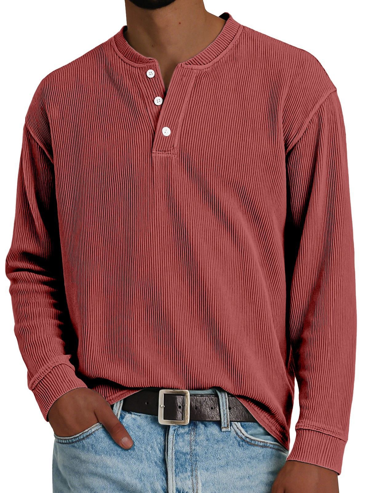 Langarm-Pullover aus Baumwolle – Bild 15 | LuxeStyle