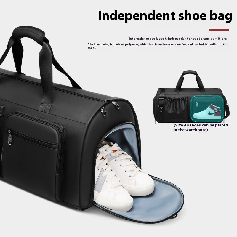 Reise-Anzugtasche mit Schuhfach – Bild 2 | LuxeStyle