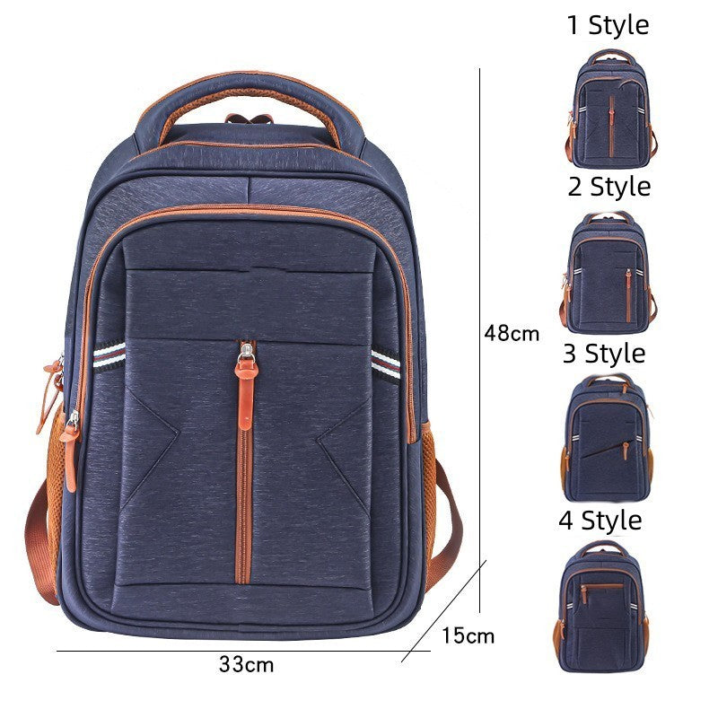 Grosser Herren Rucksack für Laptop – Bild 1 | LuxeStyle