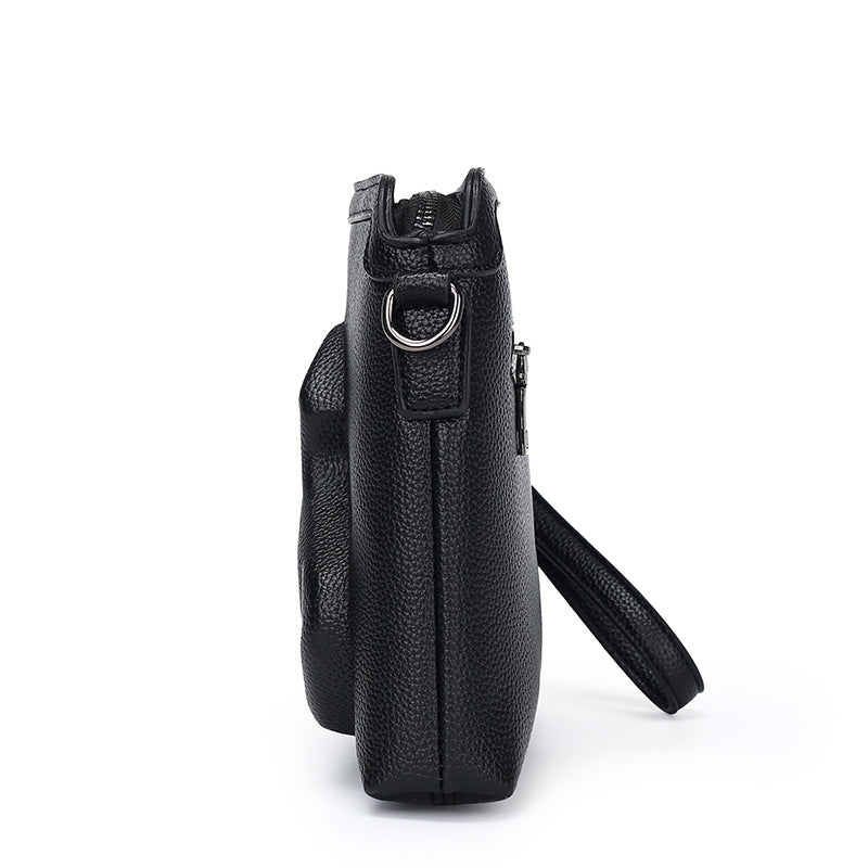 Crossbody-Tasche für Herren in Schwarz – Bild 3 | LuxeStyle