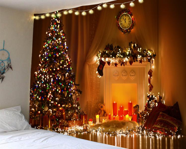 Weihnachtsbaum-Tapestry