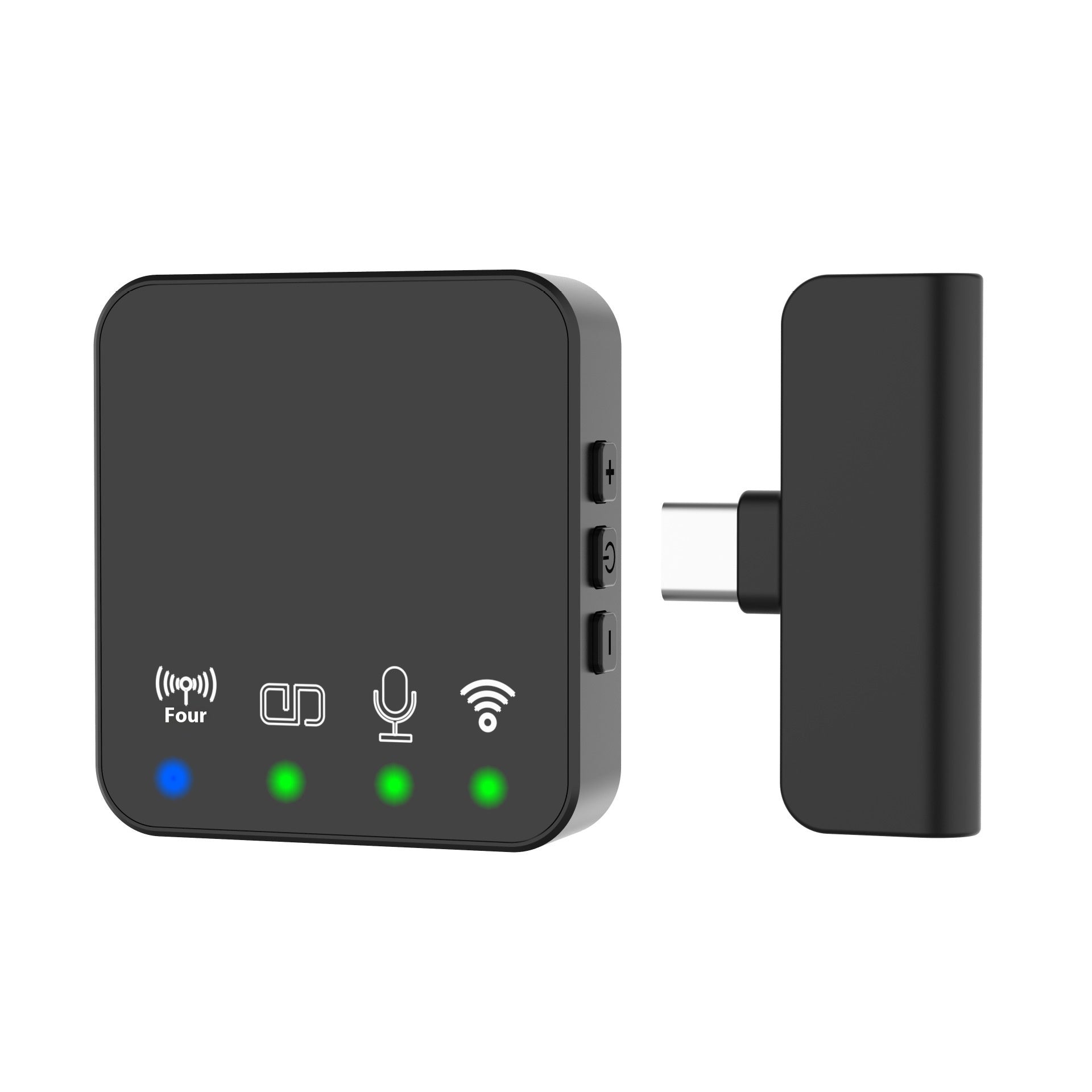 Kabelloses Bluetooth-Mikrofon mit Rauschunterdrückung