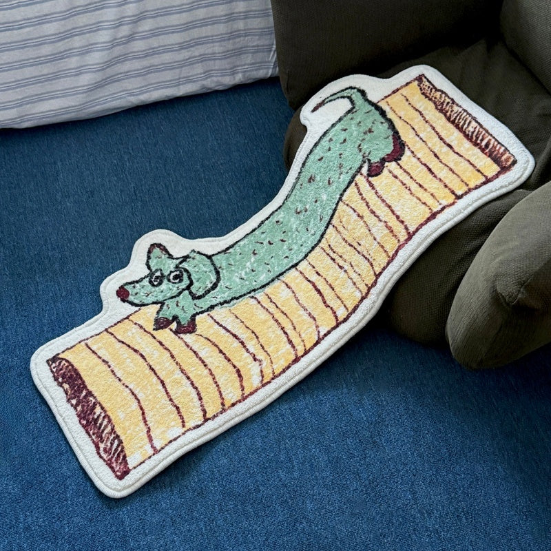 Dachshund Fussmatte für den Nachttisch – Bild 4 | LuxeStyle