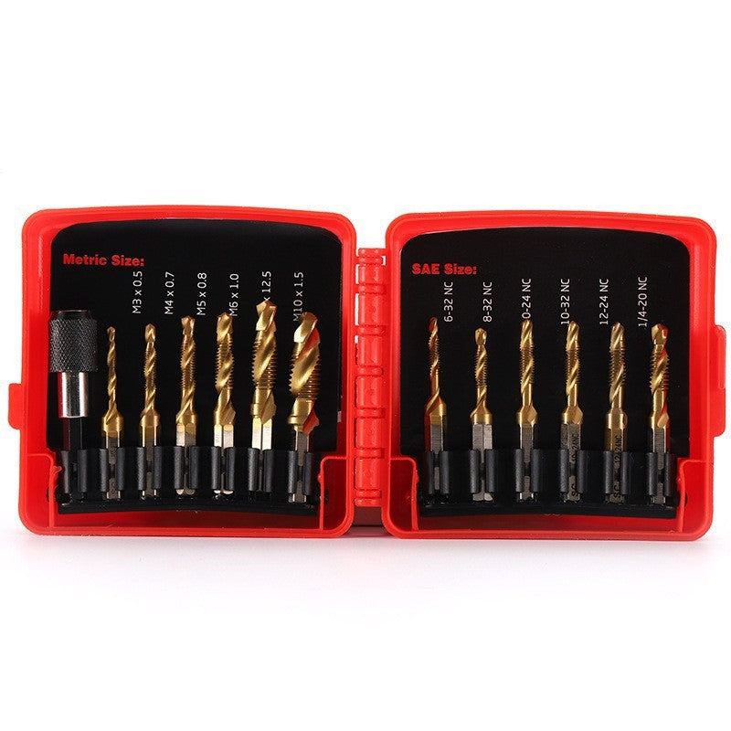 Bohrer-Set mit Sechskantschaft und Senker – Bild 3 | LuxeStyle