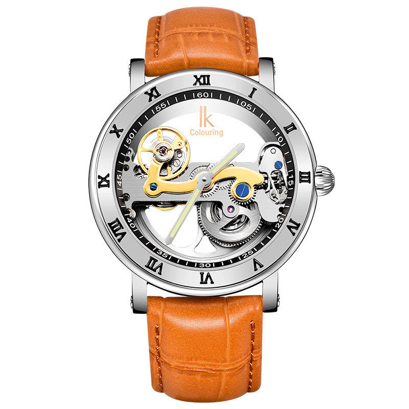 Automatische Uhr mit transparentem Uhrwerk – Bild 9 | LuxeStyle