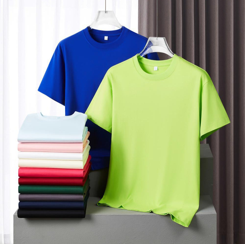 Herren-T-Shirt, kurzärmlig, rundhals