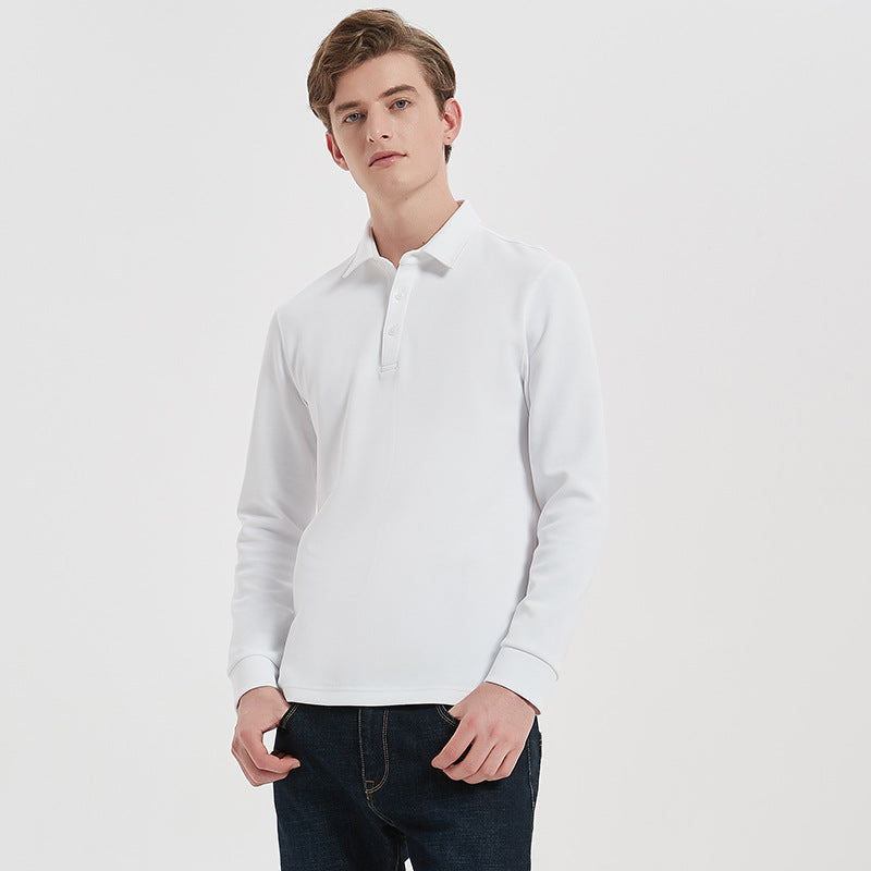 Langarm-Poloshirt