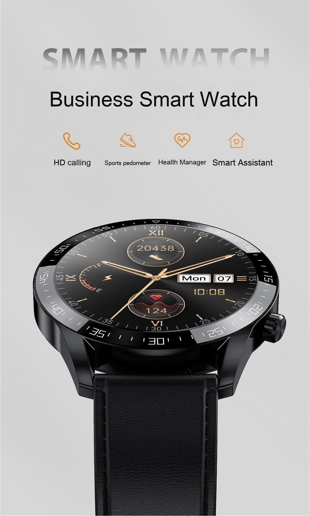 GT2 Smartwatch mit NFC & Bluetooth-Anrufen – Bild 5 | LuxeStyle