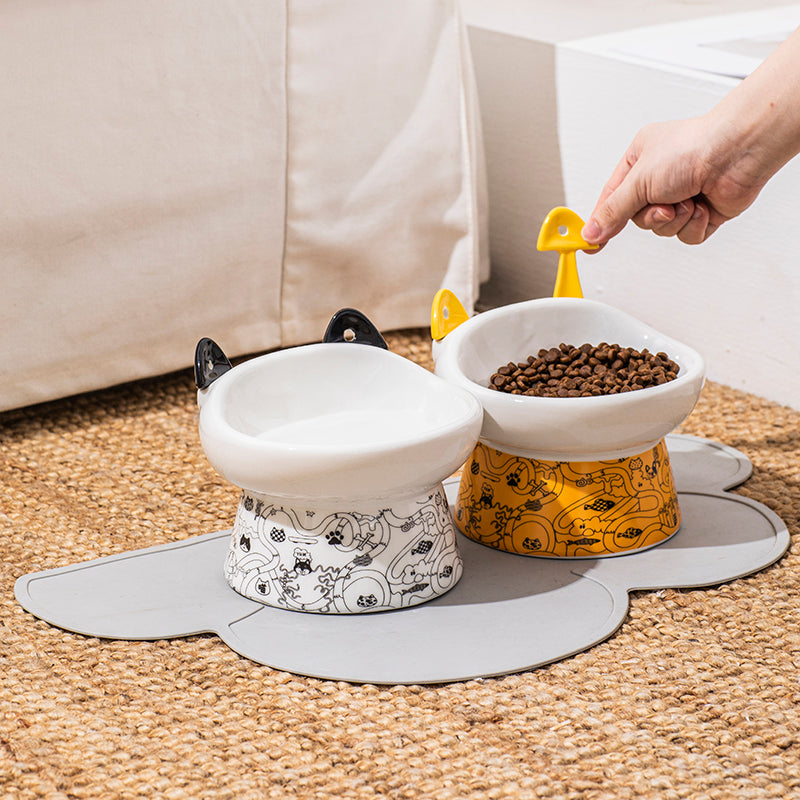Keramik Futternapf für Katzen mit hohem Stand – Bild 8 | LuxeStyle