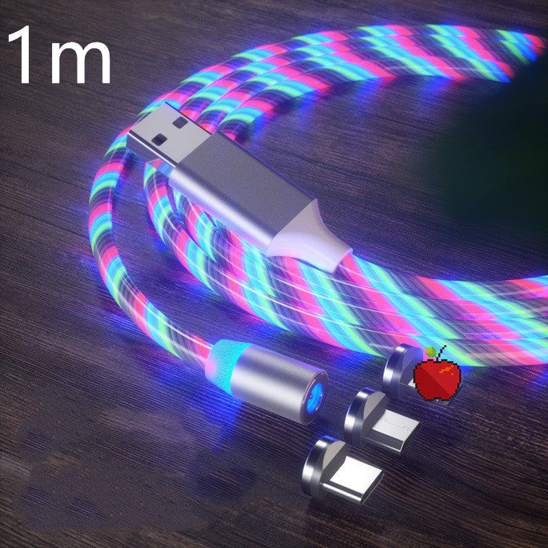 Magnetisches LED-Ladekabel 3-in-1