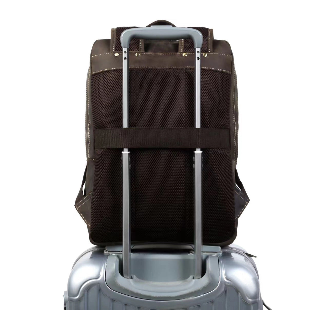 Retro Leder Rucksack für Freizeit & Reisen