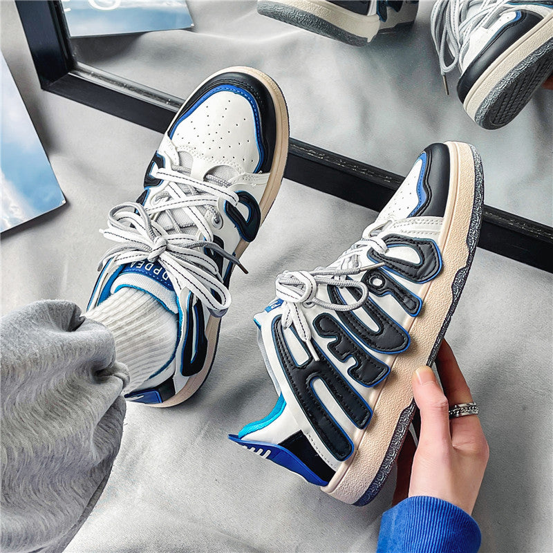 Low-top Sneaker mit runder Zehenpartie – Bild 5 | LuxeStyle