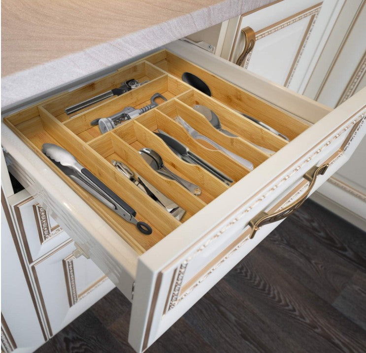 Schubladenteiler aus Bambus – Bild 4 | LuxeStyle