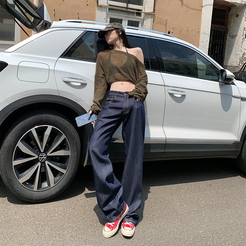 Straight-Leg-Hosen, casual
