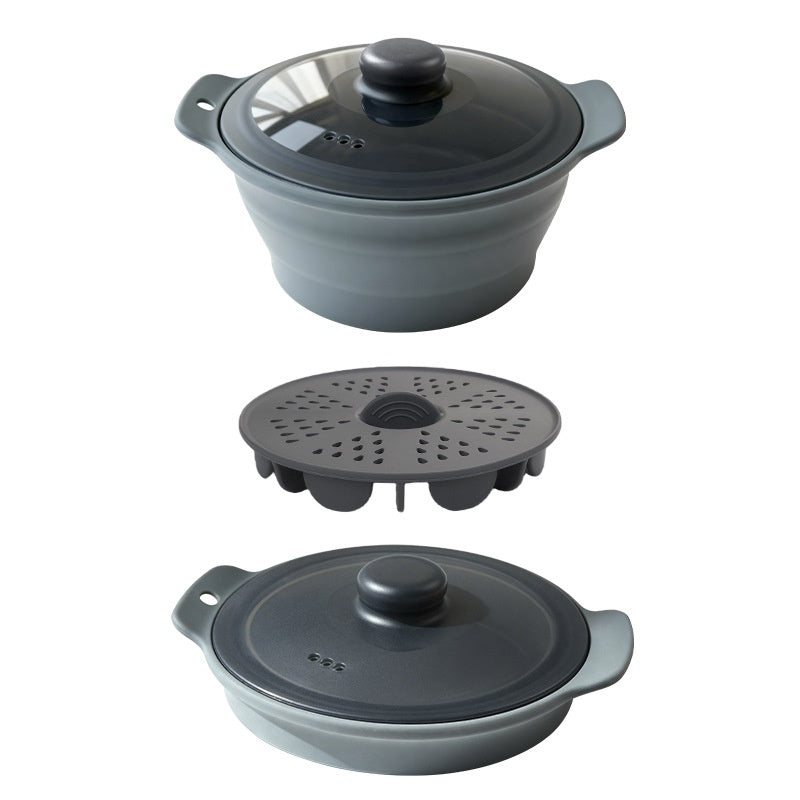 Faltbarer Silikon-Dampfgarer – Bild 12 | LuxeStyle