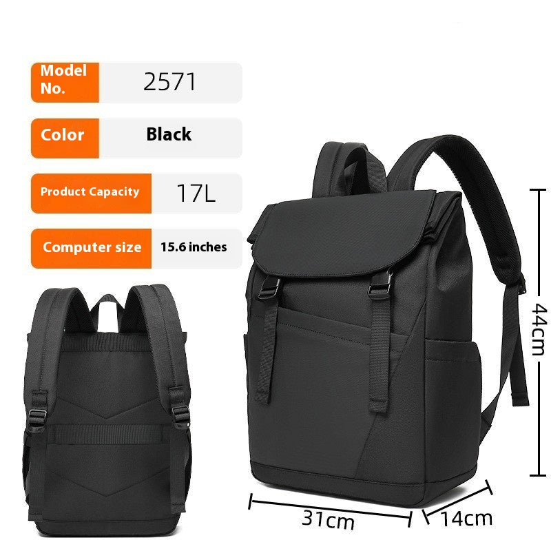 Business-Leisure Computer-Rucksack, 36-55 L, wasserabweisend – Bild 9 | LuxeStyle