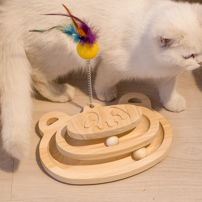 Interaktives Katzen-Labyrinth mit Kratzbrett – Bild 2 | LuxeStyle
