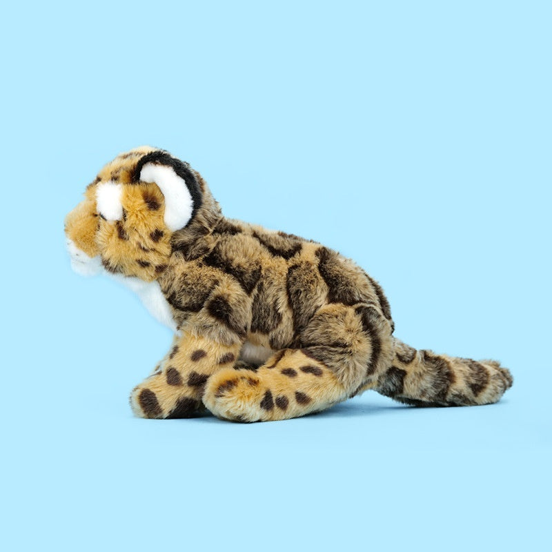 Leoparden-Plüschtier realistisch 32 cm