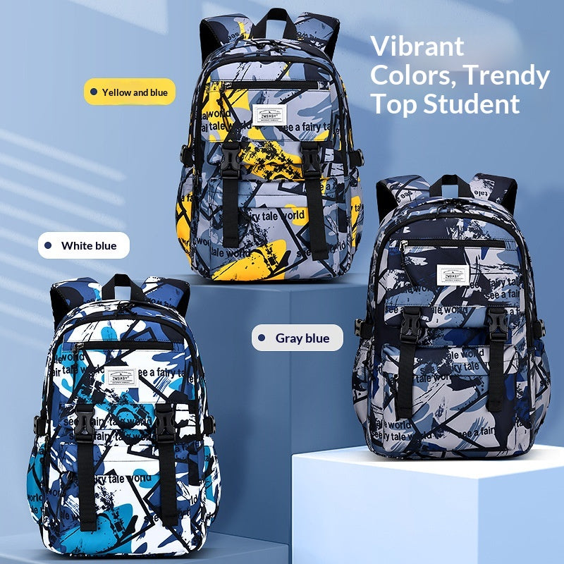Bauchrucksack für Jungen – geometrisches Muster – Bild 5 | LuxeStyle