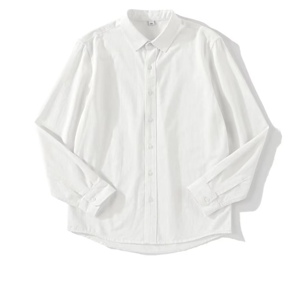 Herren Langarmshirt – Einfarbig, Vielseitig – Bild 4 | LuxeStyle
