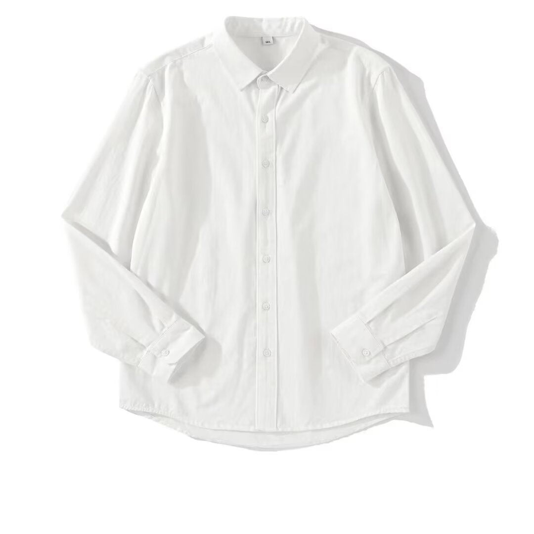 Herren Langarmshirt – Einfarbig, Vielseitig – Bild 7 | LuxeStyle