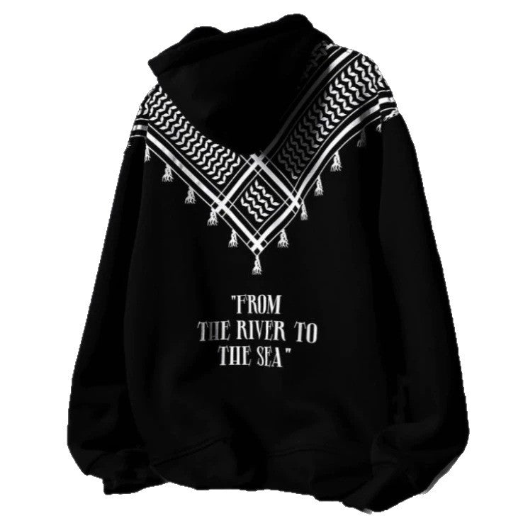 Herren Kapuzen-Sweatshirt mit langen Ärmeln