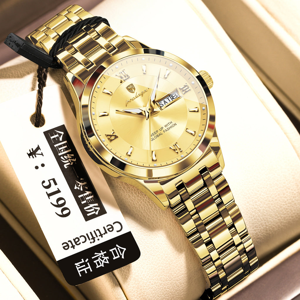 Wasserdichte Herren-Uhr mit Lichterzeugung – Bild 11 | LuxeStyle