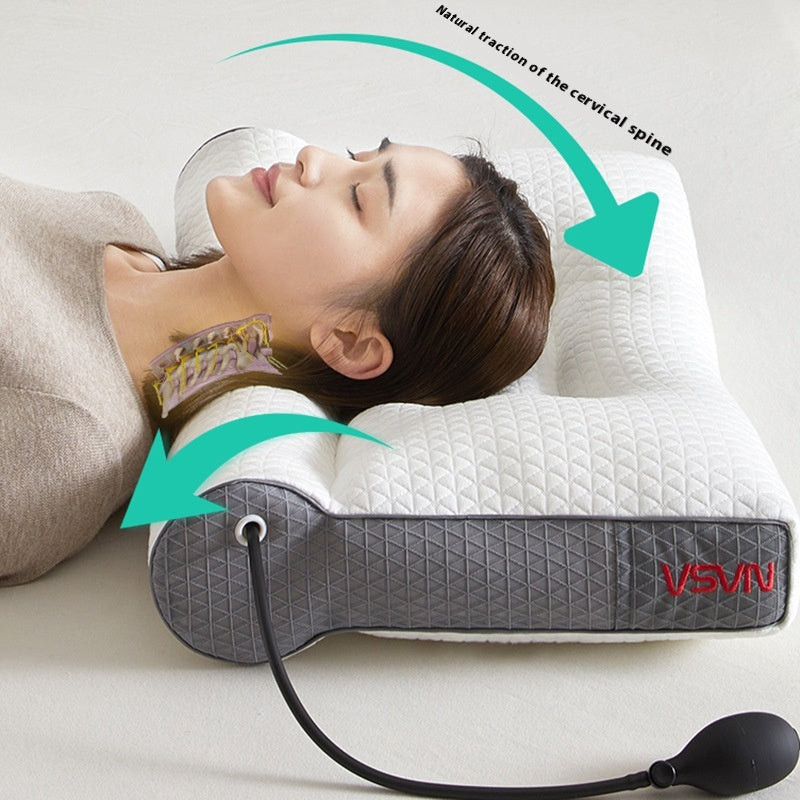 Aufblasbares Nackenkissen mit Airbag-Traktion – Bild 4 | LuxeStyle