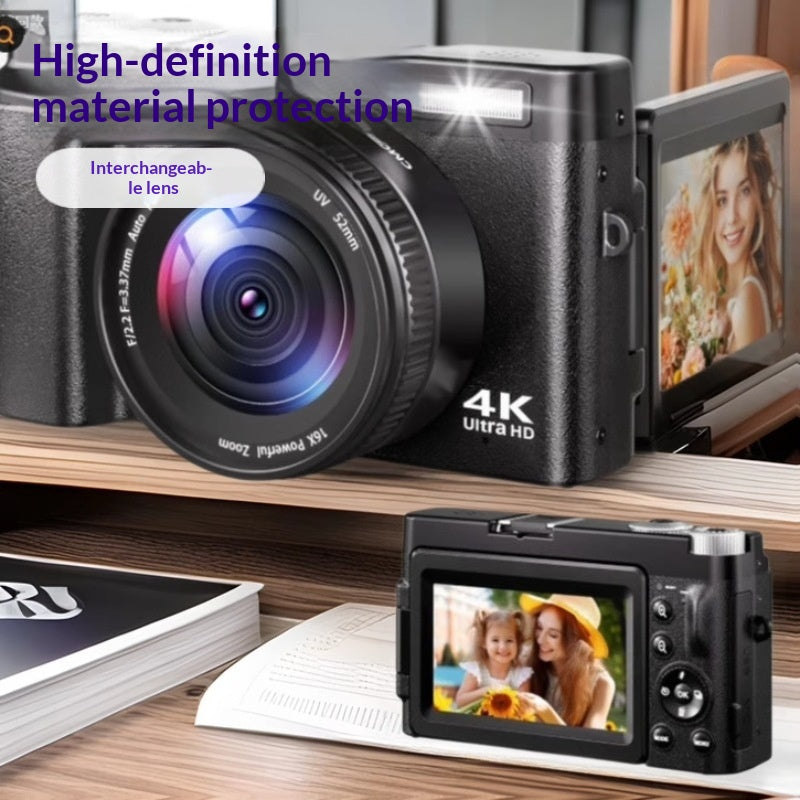 HD Digital Camcorder mit Flip-Screen