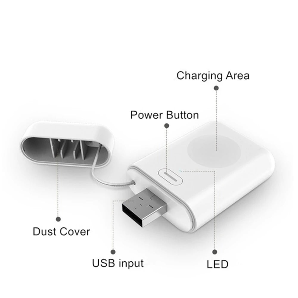 Kabellose Powerbank für Apple Watch