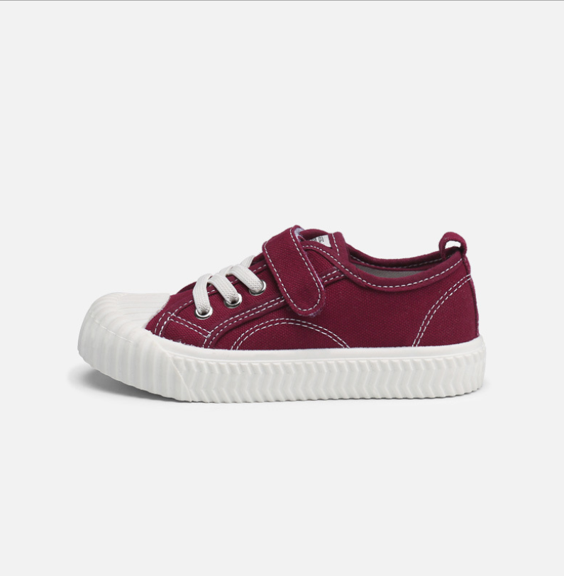 Kinder Canvas-Schuhe mit Klettverschluss