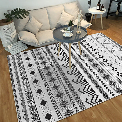 Moderner Marokkanischer Geometrischer Teppich