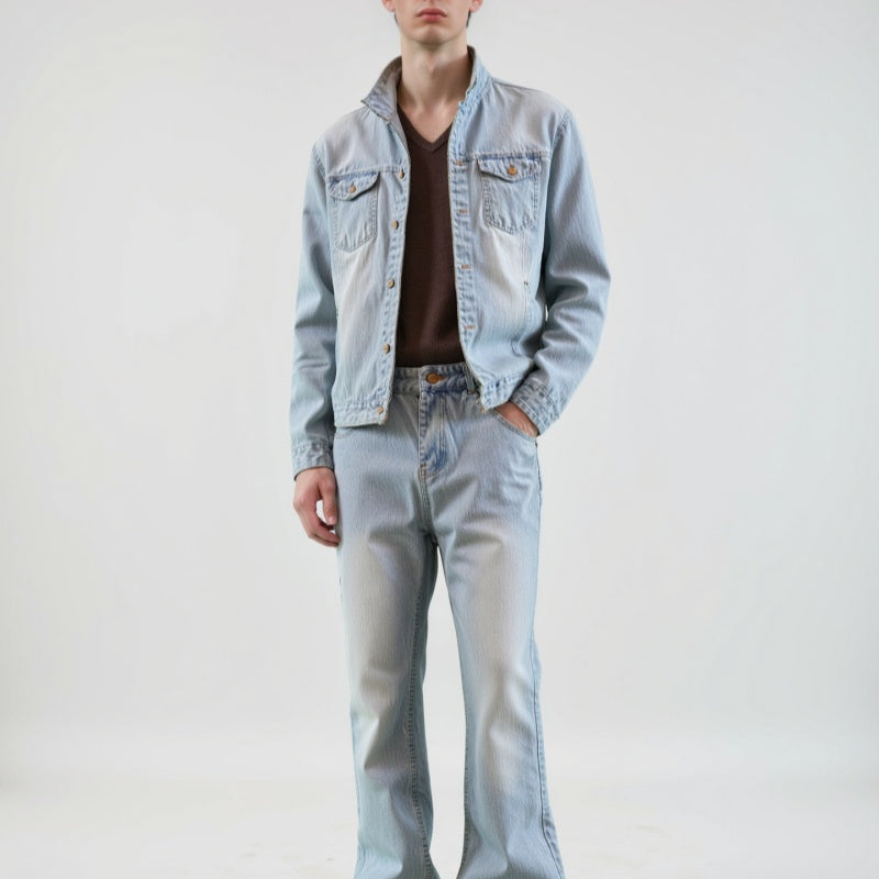 High Street Bootcut Jeans im Cleanfit