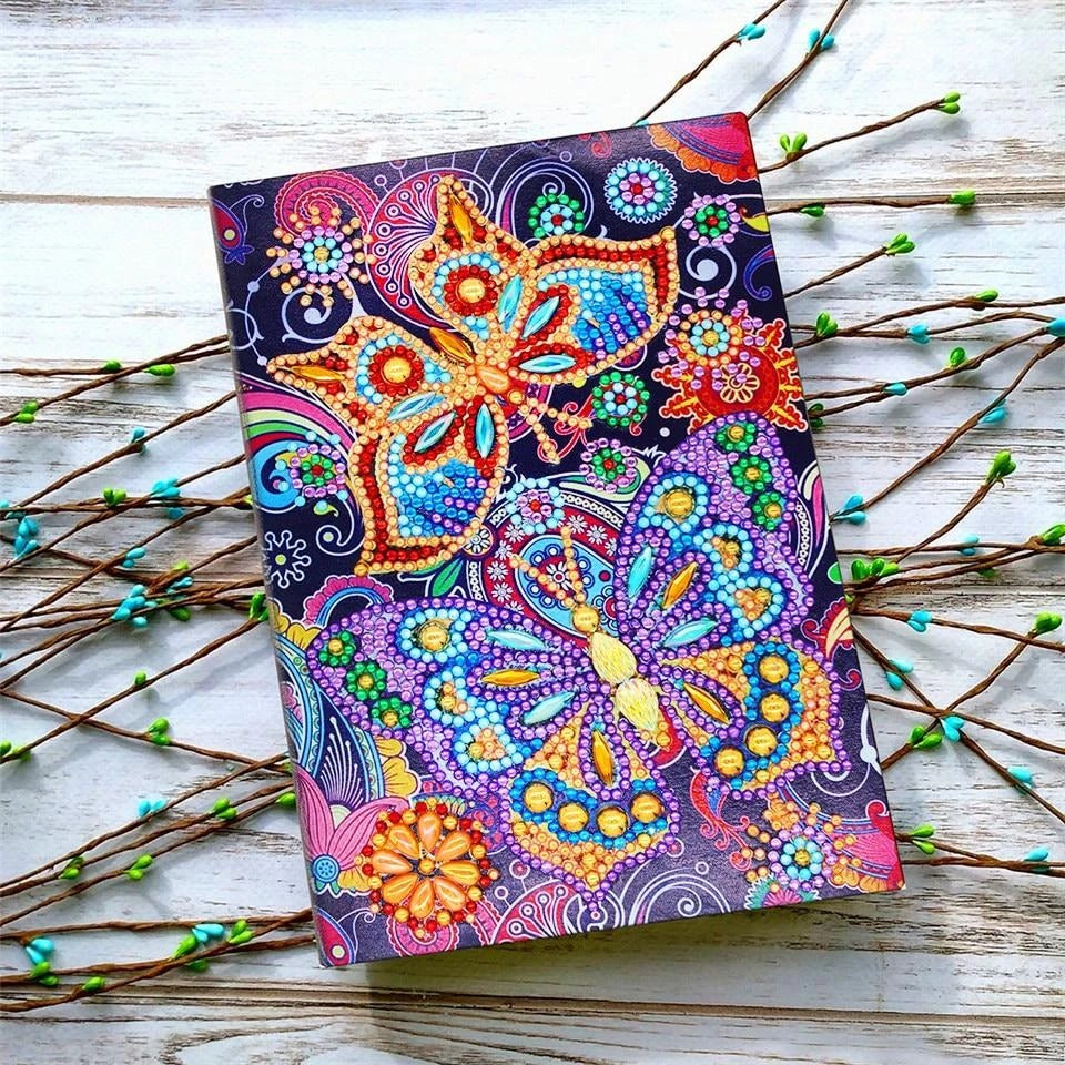 Diamond Painting Notizbuch – verschiedene Muster – Bild 5 | LuxeStyle