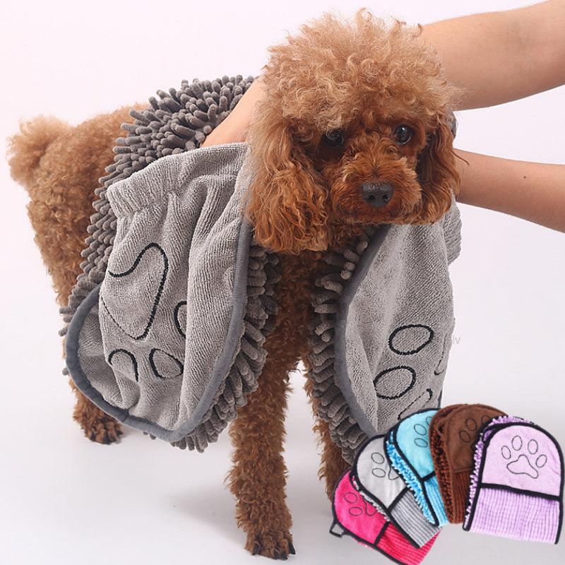 Superabsorbentes Badehandtuch für Haustiere