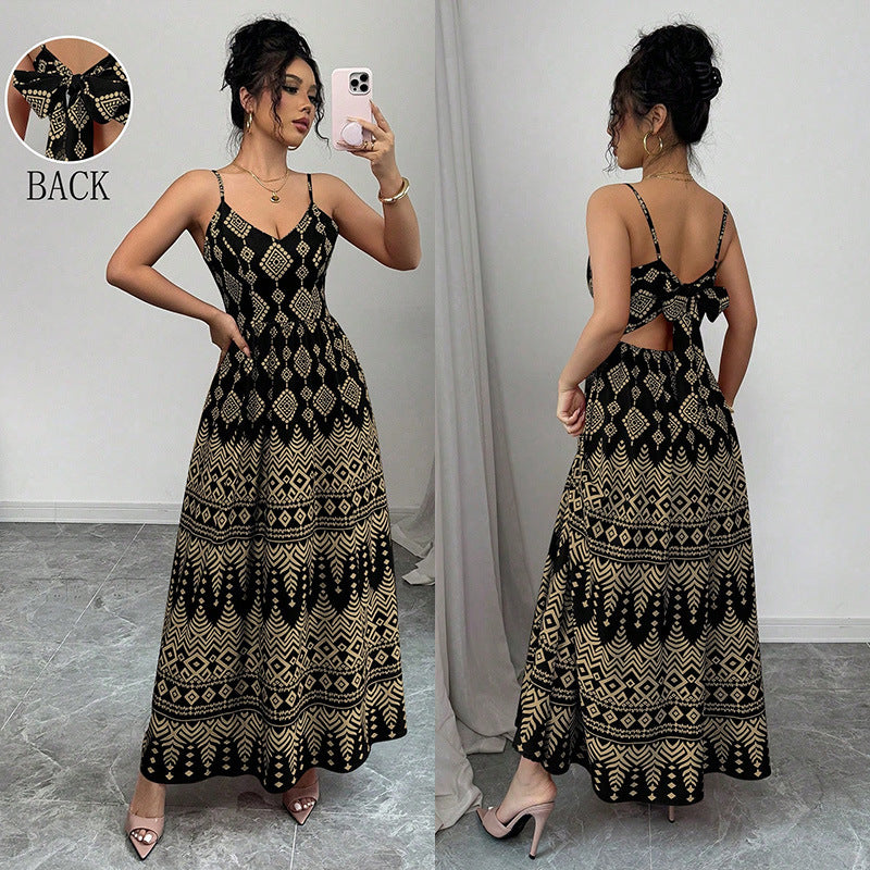 Sommerliches Druckkleid