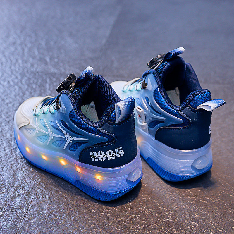 Kinder Flash Knob Rollschuhe