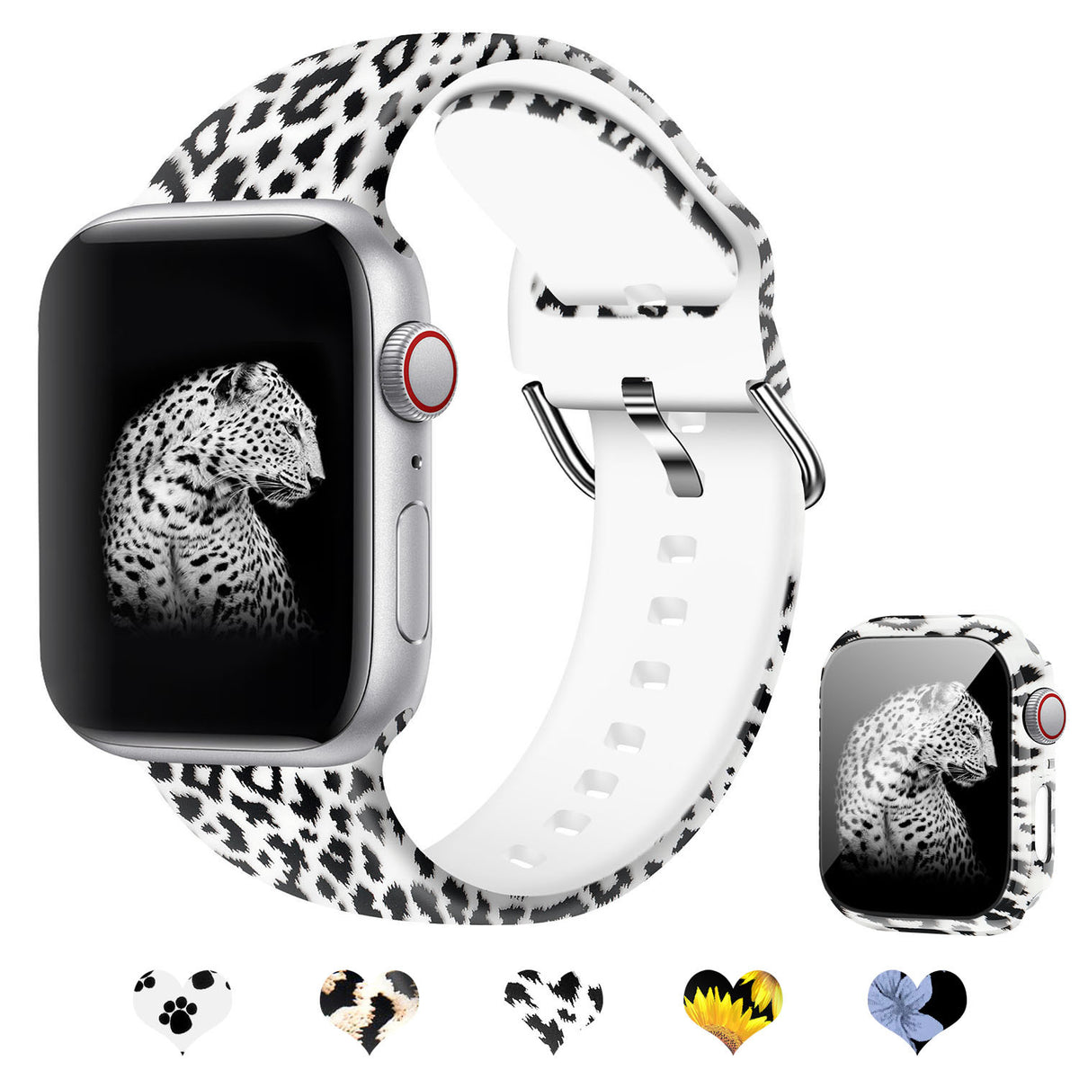 Silikon-Armband für Apple Watch mit Print – Bild 14 | LuxeStyle